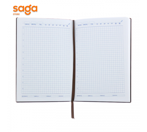 Ежедневник в клетку А5, QD-19440