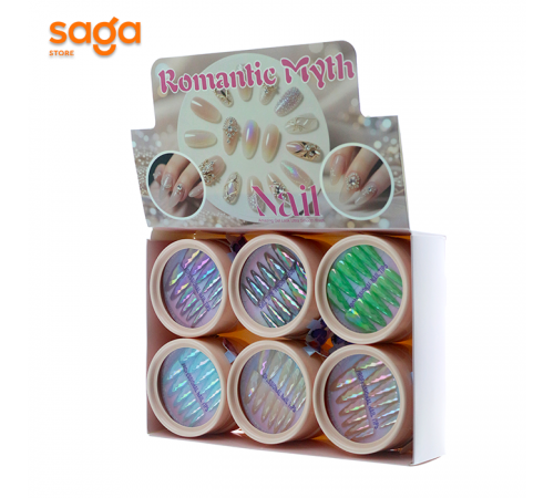 Ногти хамелеон (бабочка) 3317. 12х