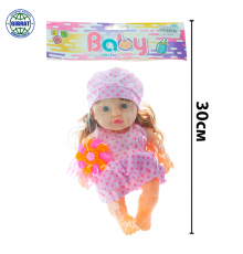 Кукла Пупсик расческа в пакете 10-1