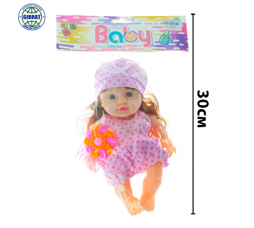 Кукла Пупсик расческа в пакете 10-1