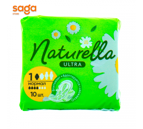 Прокладки NATURELLA Ultra, нормал, в упаковке-10шт.