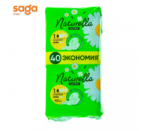 Прокладки NATURELLA Ultra, нормал, в упаковке-40шт.