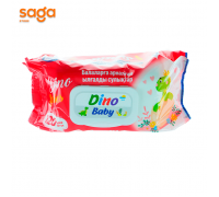 Салфетки влажные Dino 120шт.