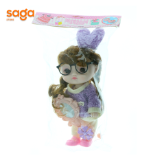 Кукла с очками и зеркалом 1342