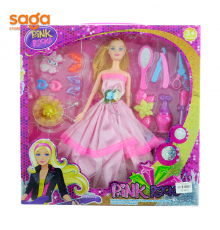 Кукла барби в коробке PINK Rocks 1232