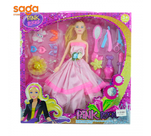 Кукла барби в коробке PINK Rocks 1232