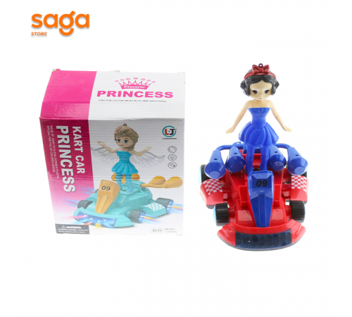 Кукла музыкальный с машиной 337