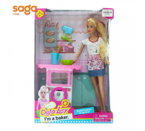 Кукла ДефаЛуси духовка 8421
