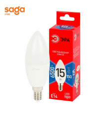 Лампочка 15w, E14, ЭРА