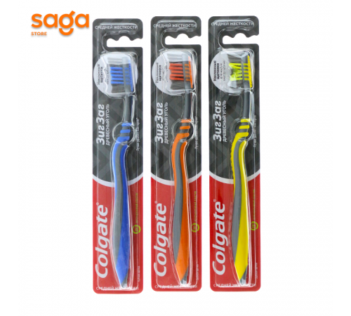 Зубная щетка Colgate с древ.углем