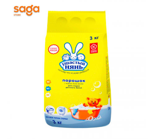 Порошок Ушастый нянь 3кг.