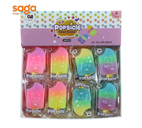 Стёрка-Ластик "Greenwill", 24шт. HR-05033.