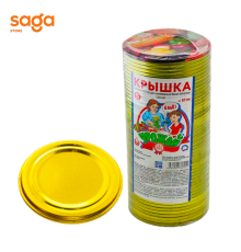 Крышка для банки СКО I 82 82мм (цена за 50шт)