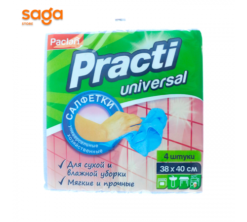 Тряпка Paclan 4шт 38*40