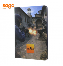 Блокнот на резинке, А5, в клетку, 2025-1 1/96