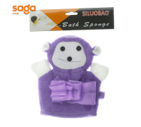 Детская мочалка МИШКА 012.