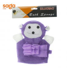 Детская мочалка МИШКА 012.