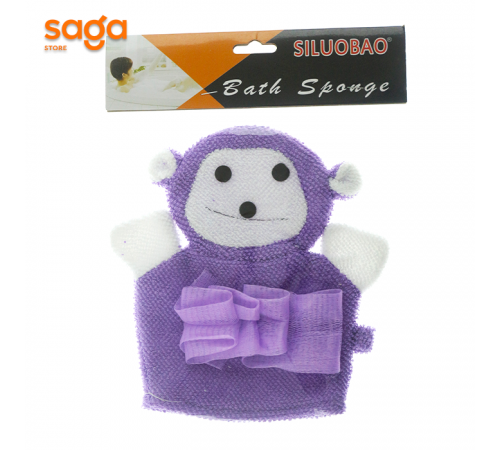 Детская мочалка МИШКА 012.