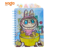 Блокнот на пружине со стикерами Лабубу 3D PP 013 1/40