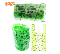 Пакет/Майка Лапа 2-нан бб 50 "BAYSAT-ЭКО" 200х380мм в мешке 50шт