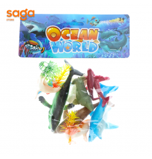 Набор игрушек «Морские животные» в пакете 2362-14 1/192