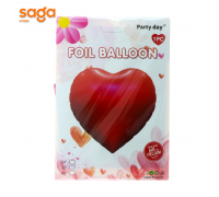 Надувные фольговые шарики 1в1 (Сердечка) 1/50 K00101.