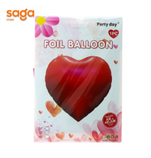 Надувные фольговые шарики 1в1 (Сердечка) 1/50 K00101.