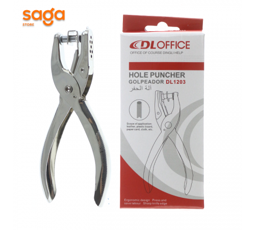 Дырокол "DINGLI", диаметр-6мм, DL 1203.