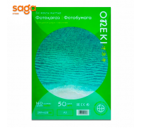 Глянцевая двухсторонняя фотобумага, 160гр, формат-А3/297х420мм, 5760dpi, в пачке-50л. 3160-21