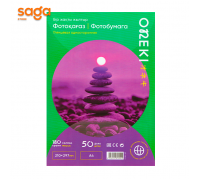 Глянцевая односторонняя фотобумага А4 180гр 4180-36 ONEKI 210*297мм в пачке-50л.