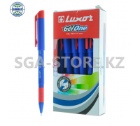 Ручка шариковая Luxor GelOne, синий, 0,6мм. 15352.