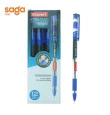 Ручка шариковая Luxor Spark, синий, 0,6мм. 1597.