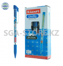 Ручка шариковая Luxor Uniflo, синий, 0,7мм. 19352.