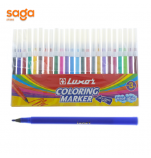 Фломастеры Luxor, 24цв, 6101-24