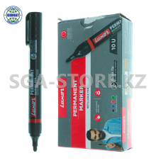 Маркер перманентный "Luxor", черный, 1222.