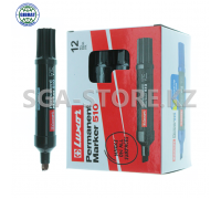 Маркер перманентный "Luxor", черный, 3161.