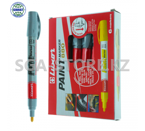 Маркер по металлу, серебро, 3028.