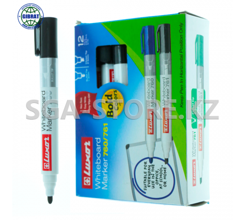 Маркер для доски "Luxor", чёрный, 760-3391.