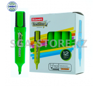 Маркер выделяющий "Luxor", зелёный, 4012