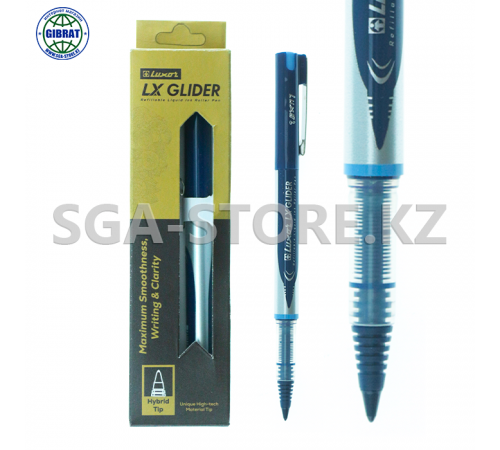 Ручка luxor LX GLIDER, синий, 11112.