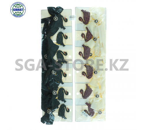 Невидимки для волос, в упаковке-12шт. Лебедь