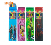 Цветные карандаши 6цв twst 987-6 191062-6