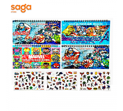 Набор наклеек Супергерой  TZ-03