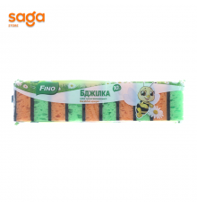 Губки кухонные Fine-пчелка 10шт