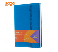 Ежедневник в клетку А5, 140л  ON- 29103