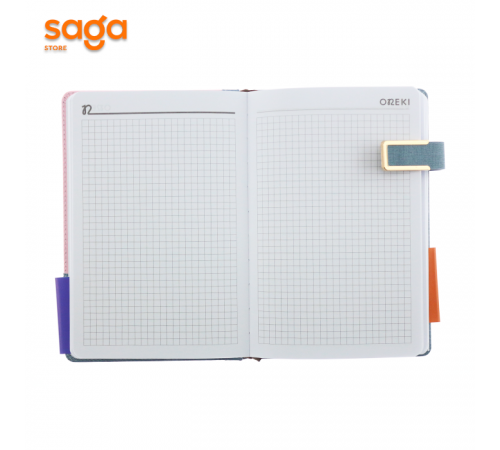 Ежедневник в клетку А5, 120л ON- 29107