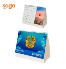 Календарь на столный 2026. (Домик)