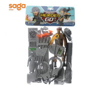 Военный набор с луком и солдатом.39*24см 88868