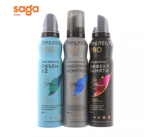 Мусс для волос PRO 160мл
