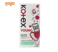Прокладки ежедневные Kotex Young, в упаковке-16шт.